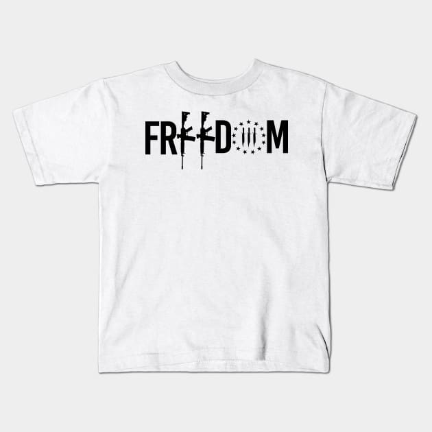 Freedom! Kids T-Shirt by American Heritage